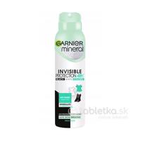 GARNIER mineral antiperspirant Invisible Black White Colors 48h, 150ml