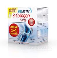 GELACTIV 3-Collagen Forte Akcia 1+1 60+60 cps zadarmo