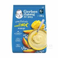 Gerber Natural Nemliečna kaša na Dobrú noc mango 6m+, 230g