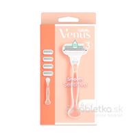 Gillette Venus Smooth Sensitive holiaci strojček + 4 náhradné hlavice