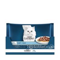 GOURMET PERLE cat Multipack Duo rybí výber kapsička 4x85g