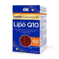 GS Koenzým Lipo Q10 60mg 60cps+ darček navyše 10cps