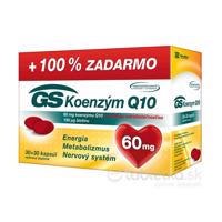 GS Koenzým Q10 60mg 30+30cps