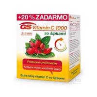 GS Vitamín C 1000 so šípkami 2016 50+10 tbl zadarmo