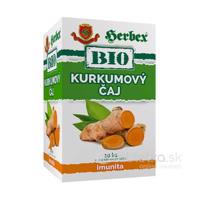 Herbex Bio kurkumový bilinný čaj 20x1,5g