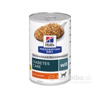 Hills Diet Canine w/d konzerva 370g