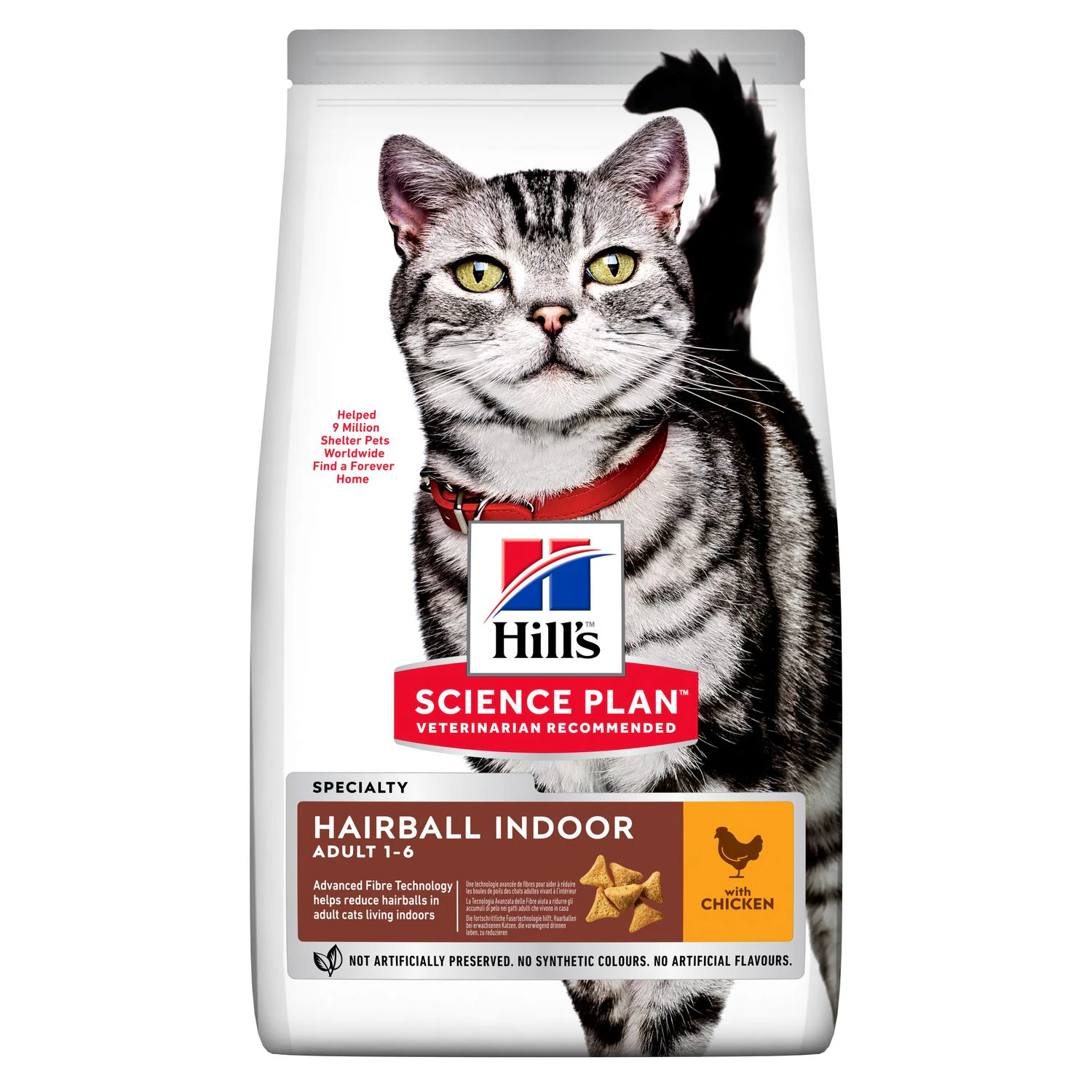 Hills SP Fe Adult Hairball Indoor Chicken 0,3kg