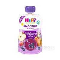 HiPP BIO Smoothie MIX Jablko Hruška Čučoriedky kapsička (od 1.roku) ovocný príkrm 120 ml