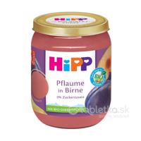 HiPP Príkrm BIO Hrušky a slivky ovocný 4-6m 160g