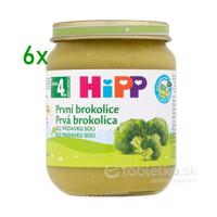 HIPP Príkrm BIO Prvá brokolica zeleninový 4m+, 6x125g