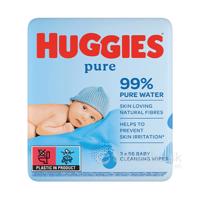 HUGGIES Pure vlhčené utierky 3x56 kusov