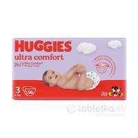 HUGGIES Ultra Comfort JUMBO 3 plienky 4-9kg 56ks