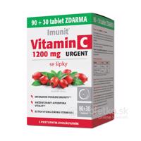 Imunit Vitamín C 1200mg URGENT so šípkami s postupným uvoľňovaním 90+30tbl