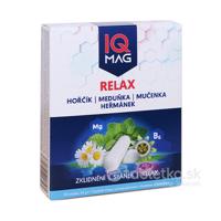 IQ MAG Relax horčík, B6, medovka, mučenka, harmanček 30tbl