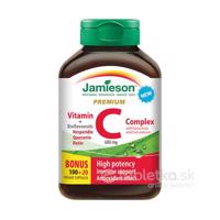 Jamieson Vitamín C PREMIUM 600mg s bioflavonoidmi 120tbl