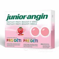 Junior-angin pre deti jahoda 24 pastiliek