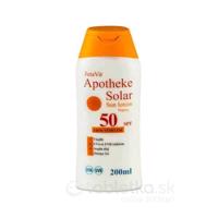 JutaVit Apotheke Solar Sun lotion 50 SPF opaľovacie mlieko 1x200 ml