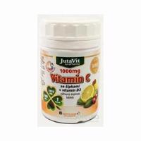 JutaVit Vitamín C 1000 mg so šípkami + vitamín D3 - 100 tabliet