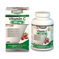 JutaVit Vitamín C 500mg + D3 400IU + Zinok 15mg s extraktom zo šípok 100tbl