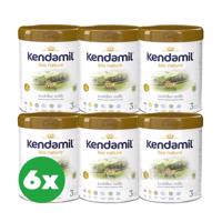 Kendamil 3 BIO Nature HMO+ 6 x 800 g, batoľacie mlieko 10m+