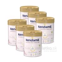 Kendamil Premium 1 DHA+ 6 x 800 g, počiatočná dojčenská výživa od narodenia