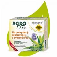 KOMPAVA ACIDOFIT MD MIX tbl eff (10 +10) ks + indikačné papieriky - prúžky 100 ks, 1x1 set