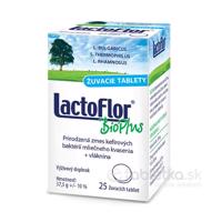 LACTOFLOR BioPlus 25 žuvacích tabliet