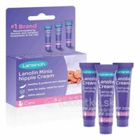 LANSINOH HPA lanolin Minis krém na bradavky 3x7ml