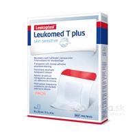 Leukoplast Leukomed T Plus Skin Sensitive sterilné krytie s vankúšikom 8x10cm, 5ks