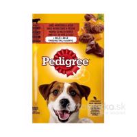 Mars PEDIGREE kapsička dog ADULT zmes hovädzieho a pečene v želé 24x100g