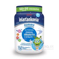 Marťankovia GUMMY Vitamíny s Echinaceou 50+20 želatínových tabliet