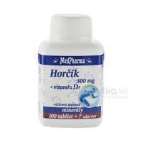 MedPharma HORČÍK 300MG+VIT. D 107 ks