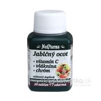 MedPharma jablčný ocot Vitamín C chróm 37 tabliet