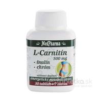 MedPharma L-CARNITÍN 500 MG + INULÍN + CHRÓM 37 tabliet