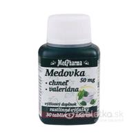 MedPharma MEDOVKA 50mg + CHMEĽ + VALERIÁNA 30+7tbl