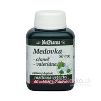 MedPharma MEDOVKA 50MG + CHMEĽ + VALERIÁNA 67 ks