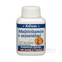 MedPharma MULTIVITAMÍN S MINERÁLMI 30 ZLOŽIEK 107 ks