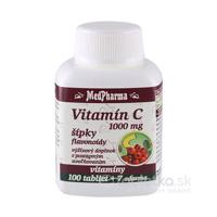 MedPharma VITAMÍN C 1000 MG so šípkami 107 ks