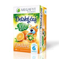 MEGAFYT Detský čaj BIO POMARANČ ovocný čaj 6m+, 20x2g