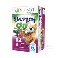 MEGAFYT Detský ovocný čaj Lesné plody 6m+, 20x2g