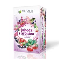 MEGAFYT Jahoda s aróniou ovocný čaj 20x2g