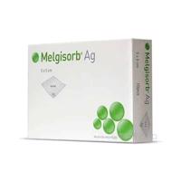 Melgisorb Ag 5x5 cm antimikrobiálny alginátový obväz 10 ks