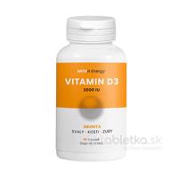 MOVit Energy vitamín D3 2000 I.U. 50 mcg 90cps