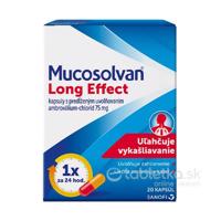 MUCOSOLVAN LONG EFFECT 75mg 20 kapsúl