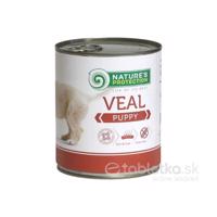 Natures P Konzerva dog puppy veal 800g