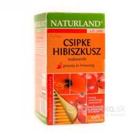 NATURLAND čaj Šípka Ibištek nálevové vrecúška 20x3g