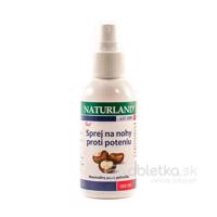 NATURLAND sprej na nohy proti poteniu 100ml