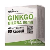 nefdesanté GINGKO BILOBA 60MG 1x60ks