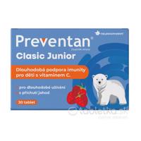 Neuraxpharm Preventan Clasic Junior príchuť jahoda 30tbl