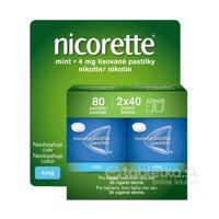 Nicorette Mint 4mg 2x40 pastiliek